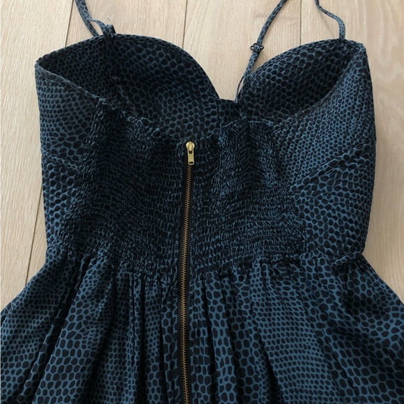 Parker Sweetheart Neckline Silk Fit & Flare Dress Size S - Picture 7 of 12